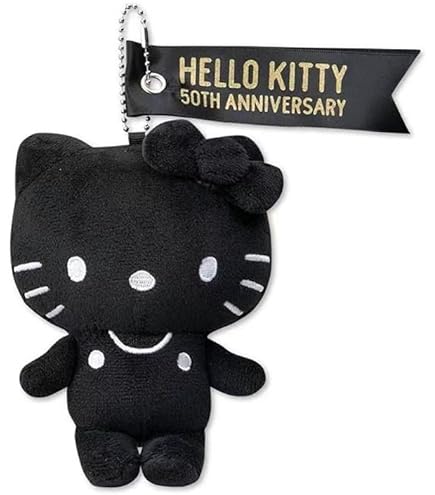ハローキティ キーホルダー 黒 約10cm ハローキティ キーホルダー 黒 約10cm Sanrio ハローキティ